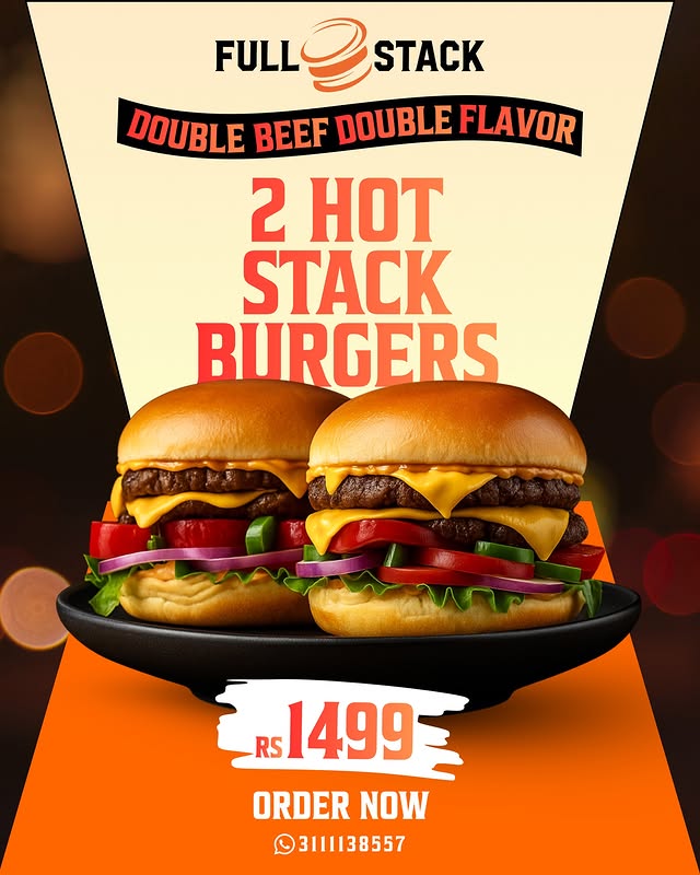 Double Beef Double Flavour