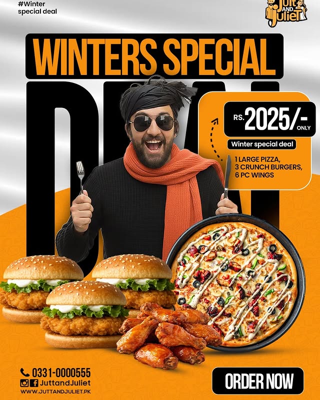 Winter's Special at Jutt & Juliet in Rawalpindi