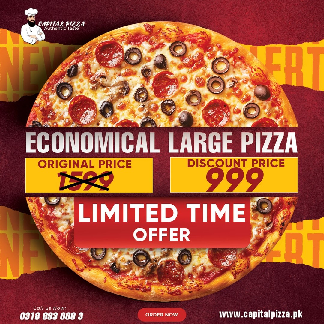 Economical Large Pizza