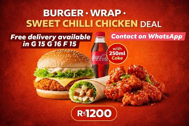 Sweet Chilli Chicken Deal