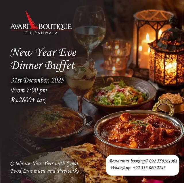 New Year Eve Dinner Buffet