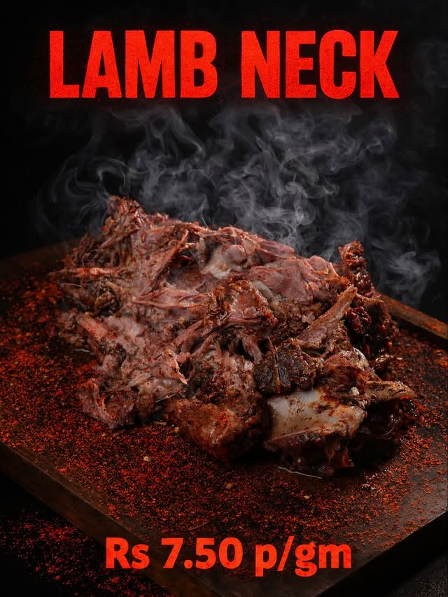 New Year Special Lamb Neck – Premium Smoky Flavor in Rawalpindi / Islamabad