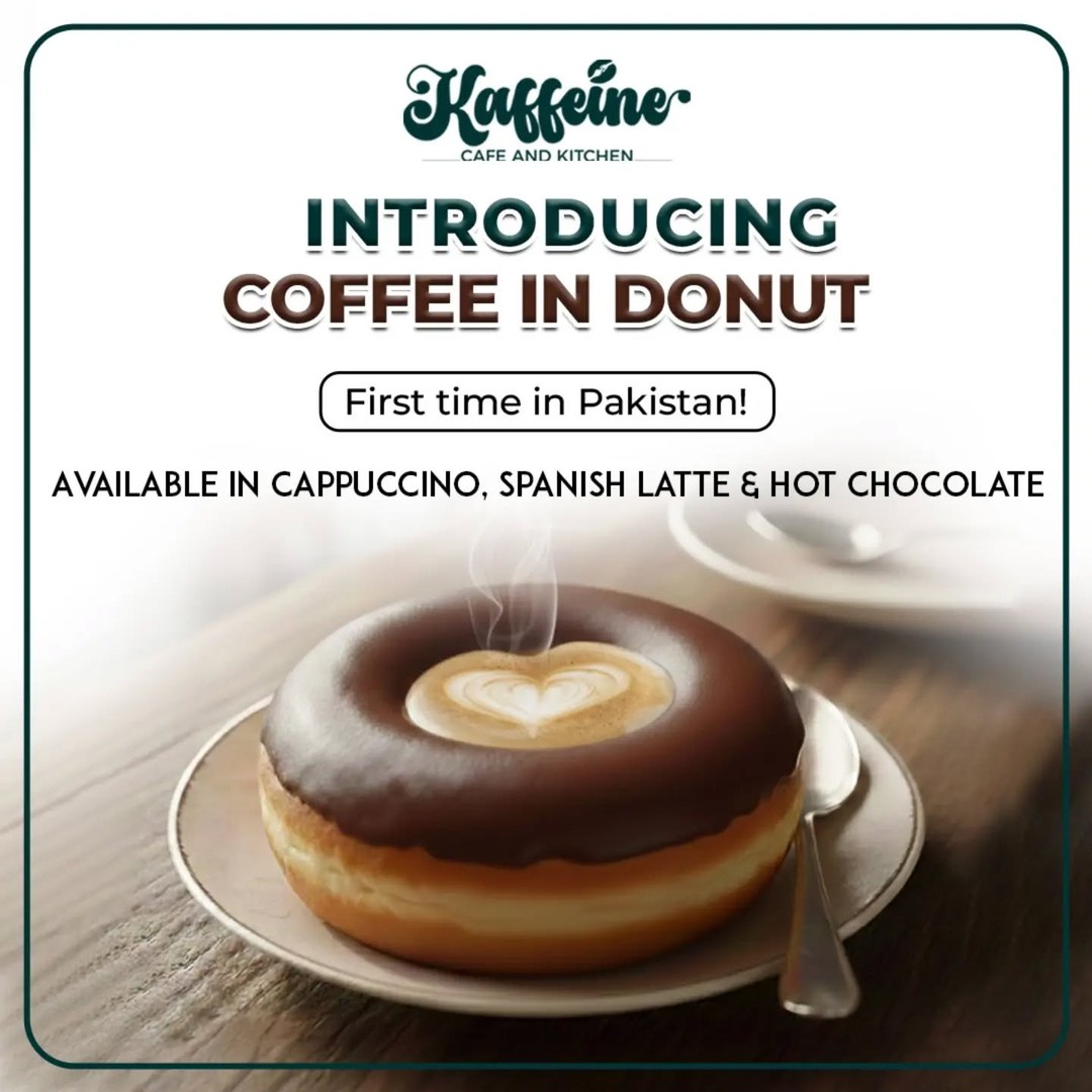 Coffee in Donut by Kaffeine – Two-in-One Coffee & Dessert Treat ☕🍩