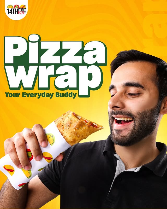Pizza Wrap at 14th Street Pizza – The Perfect Grab-and-Go Bite 🌯🍕