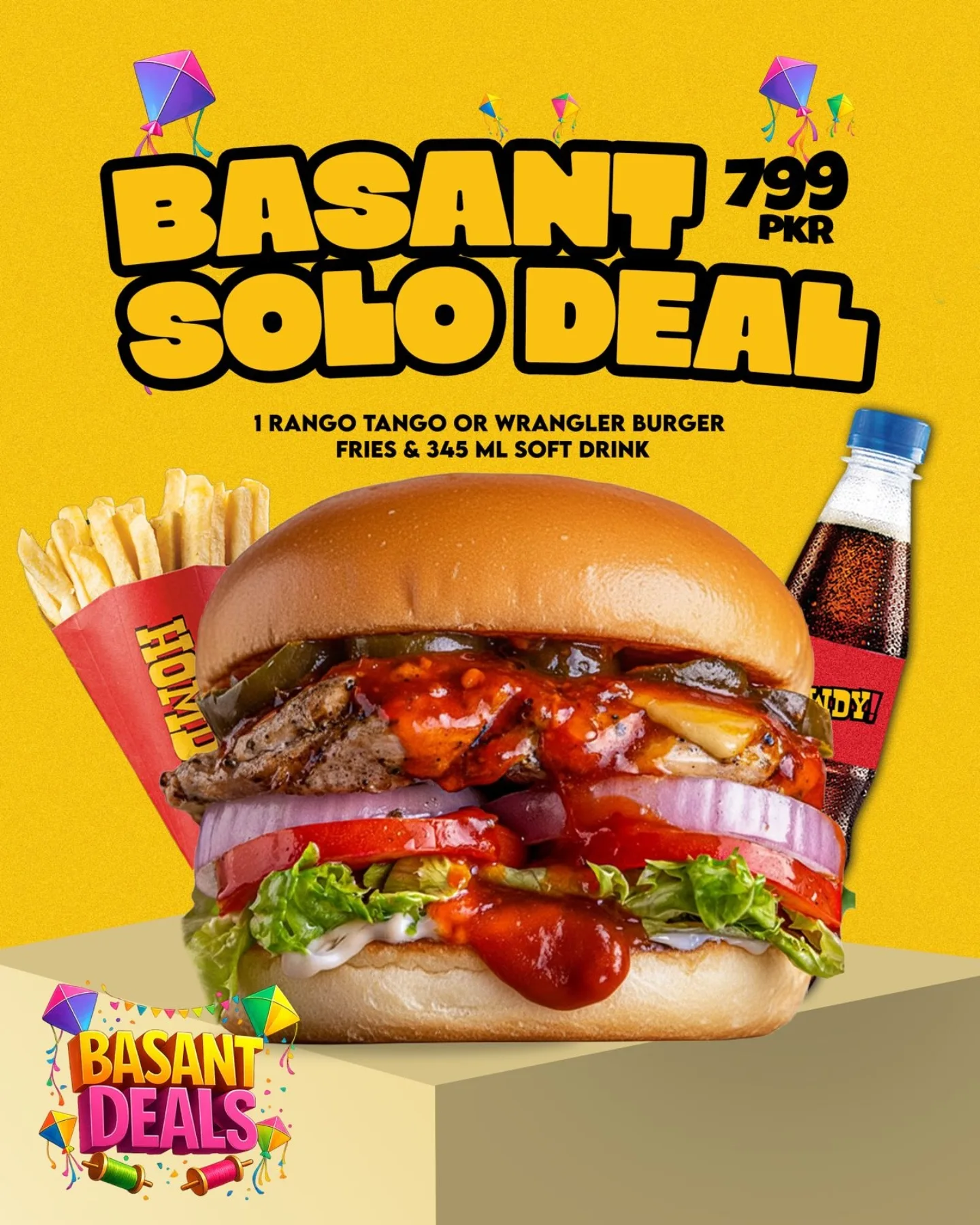 Howdy Basant Deals – Maximum Feast for Delivery & Takeaway 🍔🔥